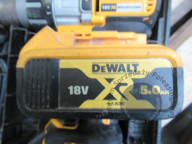 8 - Wiertarko wkrętarka DEWALT DCD 996