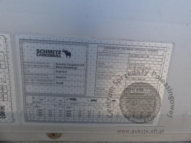 7 - SCHMITZ CARGOBULL SCB S3T SCS 24/L MEGA 2018r.