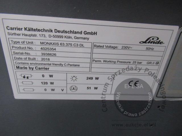 4 - Regał chłodniczy LINDE 2018r.