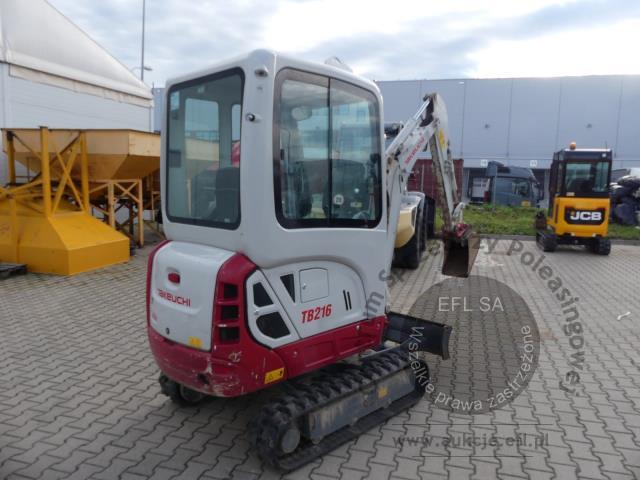 4 - Koparka gąsienicowa TAKEUCHI TB216 2021r.