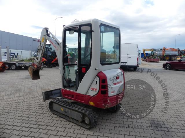 7 - Koparka gąsienicowa TAKEUCHI TB216 2021r.