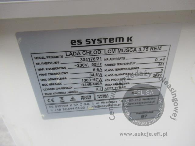 6 - Lada chłodnicza ES SYSTEM K zestaw 2 szt.  2022r.