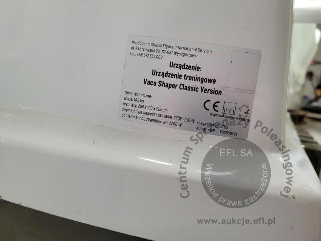10 - Urządzenie treningowe Vacu Shaper Classic 2021r.