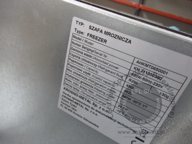 4 - Szafa mroźnicza Krosno Metal - Rilling