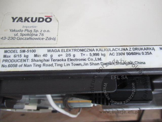 3 - Waga elektroniczna z drukarką Shanhai Teraoka
