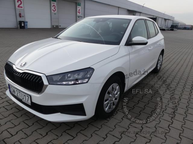 1 - Skoda Fabia 1.0 Active Hatchback 2022r. DW2TU17 UWAGA!! Pojazd znajduje się w firmie AUTO MOTO CENTRUM sp. z o.o. ul. Ostrowska 328 (przy Trasie Katowickiej) 61-312