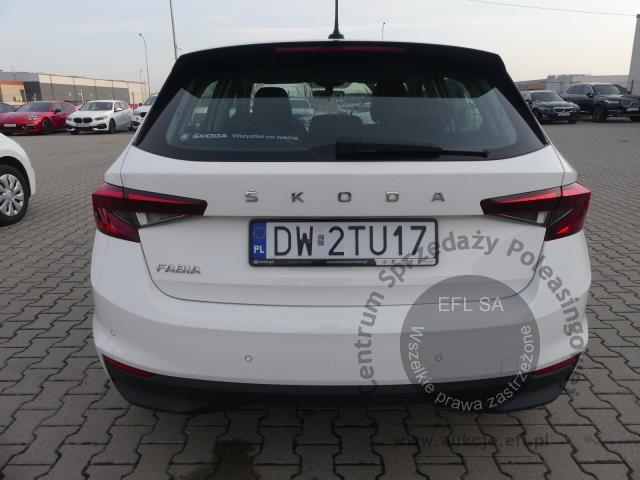 3 - Skoda Fabia 1.0 Active Hatchback 2022r. DW2TU17 UWAGA!! Pojazd znajduje się w firmie AUTO MOTO CENTRUM sp. z o.o. ul. Ostrowska 328 (przy Trasie Katowickiej) 61-312