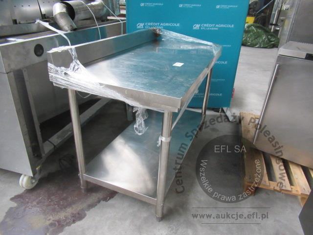 4 - Stół centralny z półką i z rantem 1400x700x850