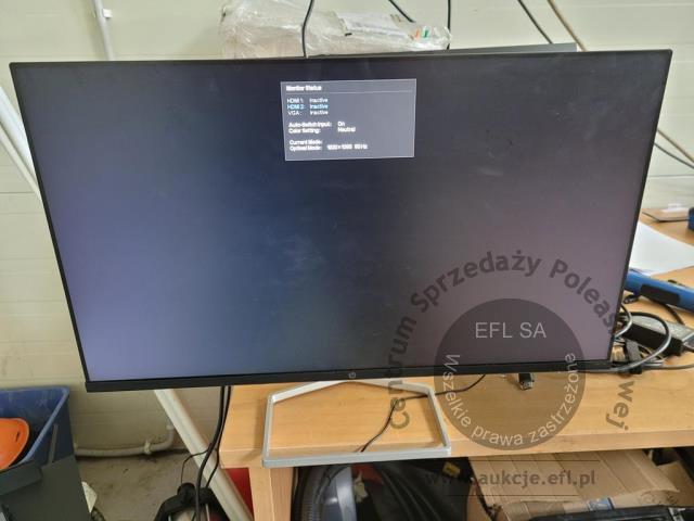 6 - Komputer HP Pro Mini 260 G9 z monitorem HP M27fe