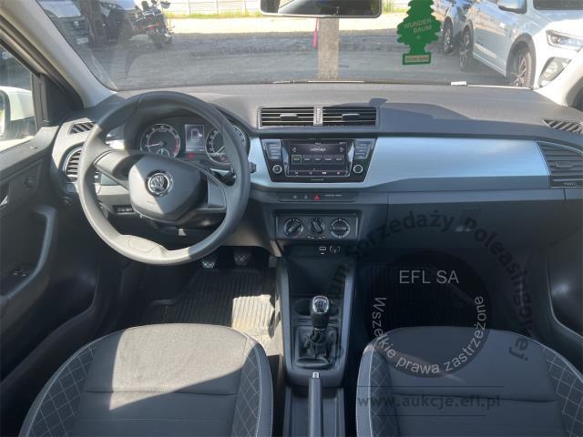 8 - Skoda Fabia 1.0 Ambition 2021r. SK356UW UWAGA!! Pojazd znajduje się w lokalizacji: Katowice 40-689, Małachowskiego 16