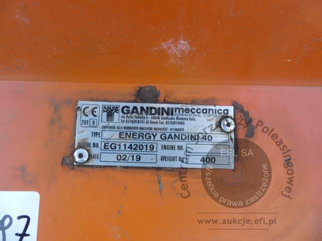 6 - Rozdrabniacz zawieszany ENERGY GANDINI 40 2019r.
