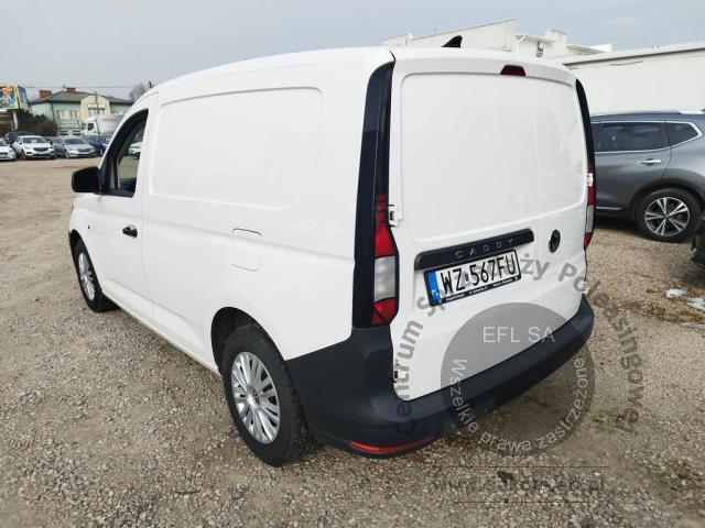 5 - Volkswagen Caddy Cargo 2.0 TDI 2022r. WZ567FU  UWAGA!! Pojazd znajduje się w lokalizacji: Janki, Al. Krakowska 52, 05-090 Janki