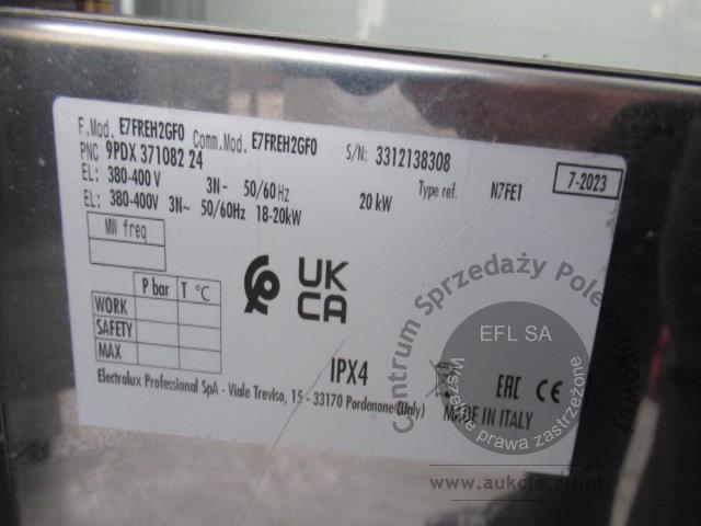 5 - Frytkownica elektryczna Electrolux 2x15L  2023r.