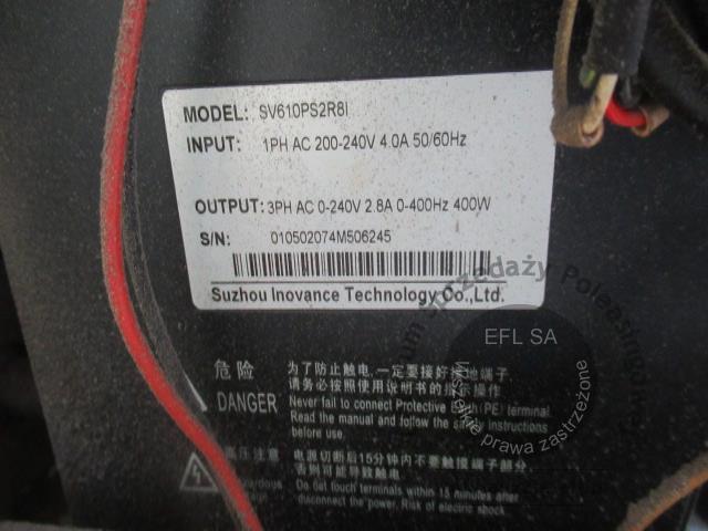 7 - Elementy robota - manipulatora do wtryskarki