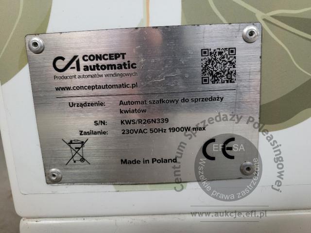 12 - Kwiatomat - Automat szafkowy do sprzedaży kwiatów Concept Automatic