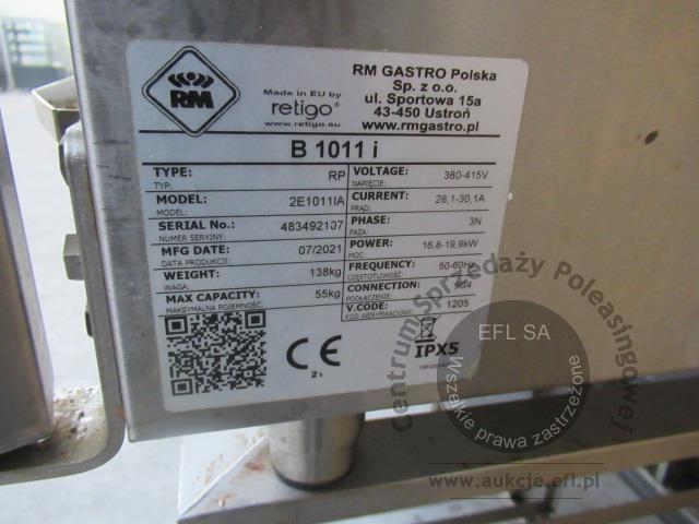 13 - Elektryczny piec konwekcyjno parowy RM GASTRO 2021r.