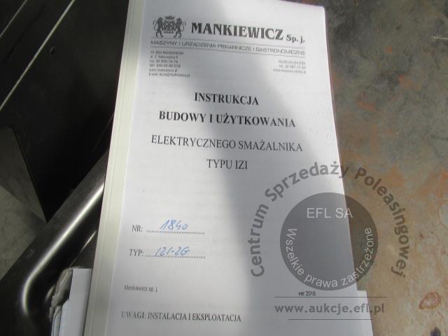 5 - Smażalnik pączków prod. Mankiewicz Sp. J.  2022r.