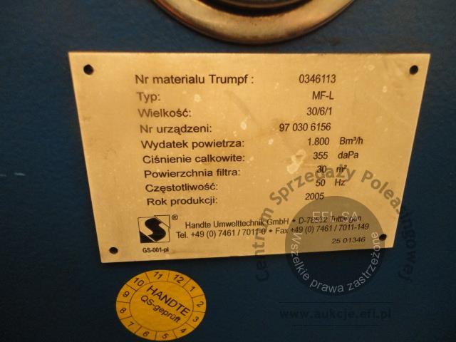12 - Wycinarka laserowa Trumpf TC L3030   2005r.