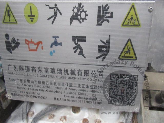 17 - Szlifierka do fazowania szkła GRATEFUL TYP GZM 20  2019r.