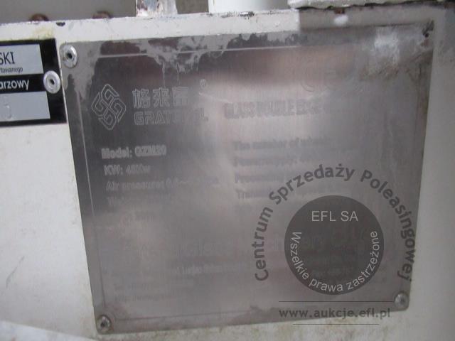 19 - Szlifierka do fazowania szkła GRATEFUL TYP GZM 20  2019r.