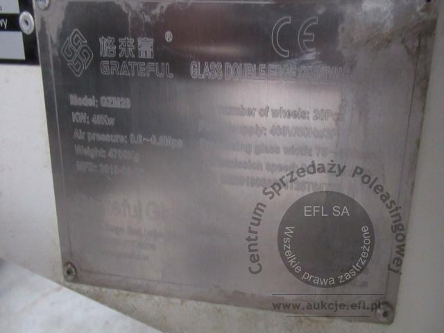 21 - Szlifierka do fazowania szkła GRATEFUL TYP GZM 20  2019r.