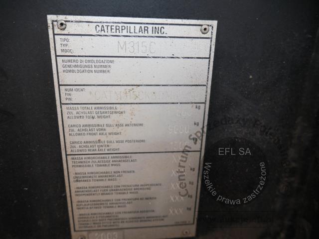 16 - Koparka kołowa Caterpillar M315C 2003r.
