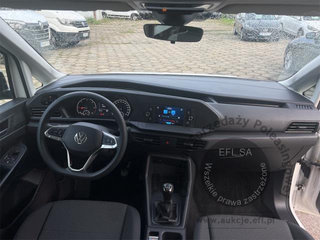 7 - Volkswagen Caddy osobowy Caddy 2.0 TDI 2022r. SK124XC Pojazd znajduje się w firmie ERAC sp. z o.o. Małachowskiego 16, 40-689 Katowice