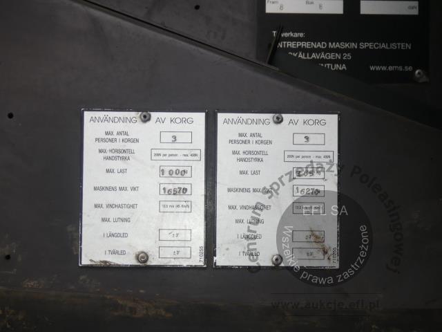 14 - Ładowarka teleskopowa obrotowa Manitou 2008r.