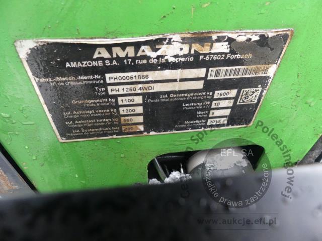 18 - Kosiarka samojezdna AMAZONE PH 1240 4WDI  2017r.
