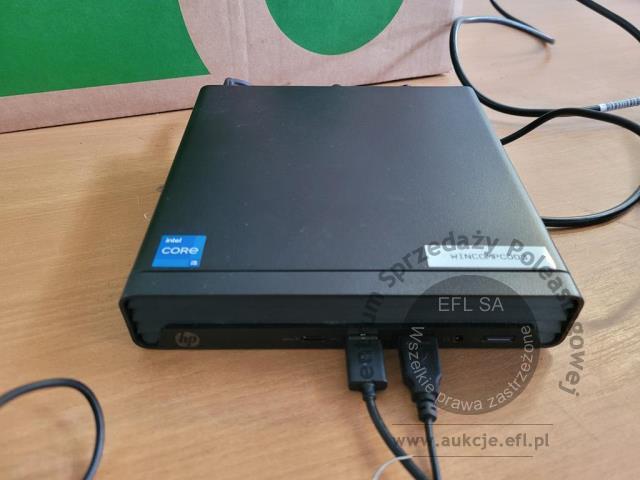 2 - Komputer HP Pro Mini 260 G9 z monitorem HP M27fe