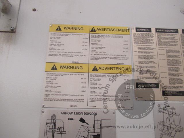 25 - Frezarka CNC CINCINNATI Milacron 1998r.