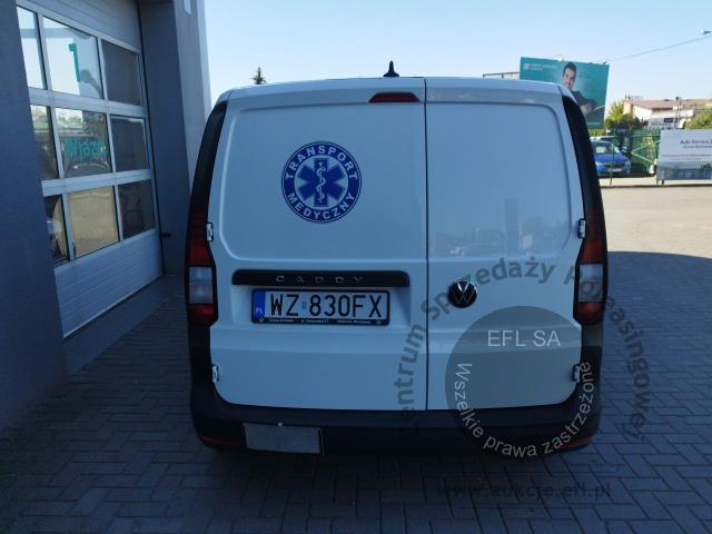 3 - Volkswagen Caddy Cargo 2.0 TDI 2023r. WZ830FX UWAGA!! Pojazd znajduje się w lokalizacji: Janki, Al. Krakowska 52, 05-090 Janki