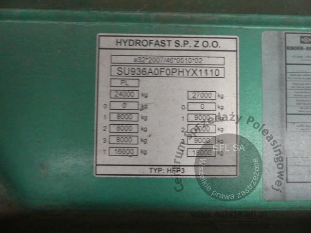 6 - Przyczepa HYDROFAST HFP-3 2023r.