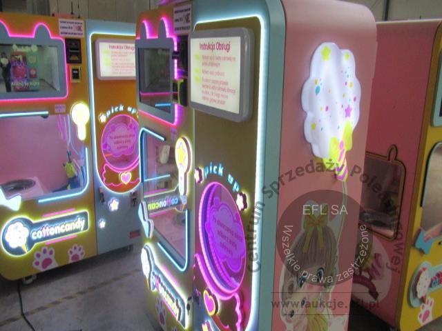 1 - Automat vendingowy do waty cukrowej CT-606