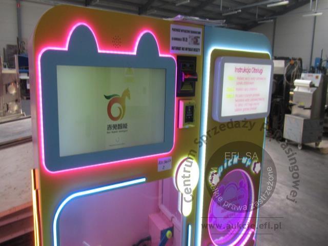 2 - Automat vendingowy do waty cukrowej CT-606
