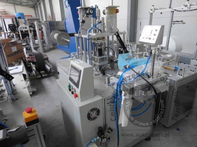 24 - 2 sekcyjna linia do produkcji maseczek ochronnych 2020r.