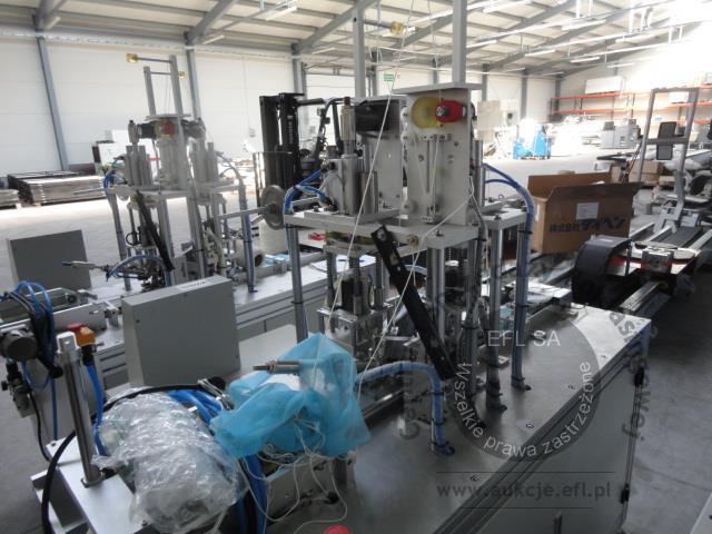 25 - 2 sekcyjna linia do produkcji maseczek ochronnych 2020r.