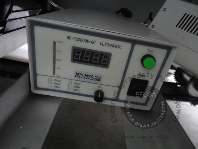 37 - 2 sekcyjna linia do produkcji maseczek ochronnych 2020r.