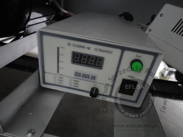 38 - 2 sekcyjna linia do produkcji maseczek ochronnych 2020r.