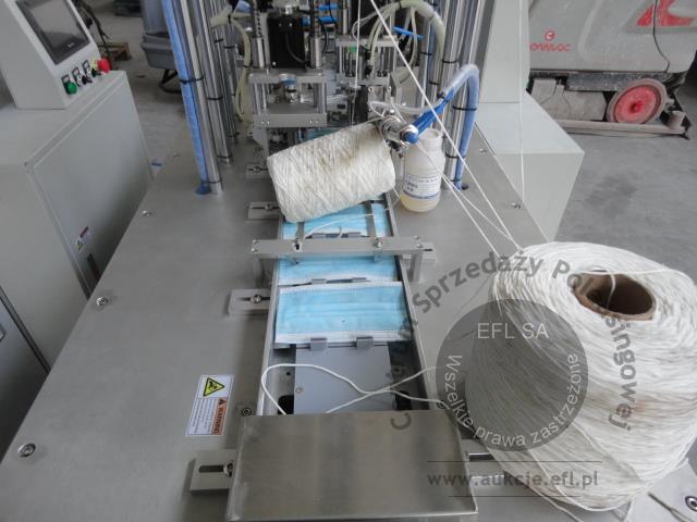 39 - 2 sekcyjna linia do produkcji maseczek ochronnych 2020r.