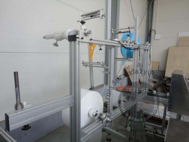 6 - 2 sekcyjna linia do produkcji maseczek ochronnych 2020r.