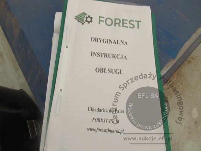 14 - Układarka do palet drewnianych FOREST model PT16   2023r.