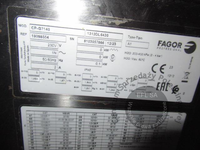 4 - Makaroniarka gazowa CP-G7140 2023r.