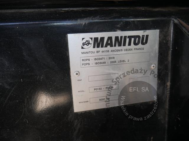 18 - Ładowarka teleskopowa Manitou MLT 741-140V 2020r.