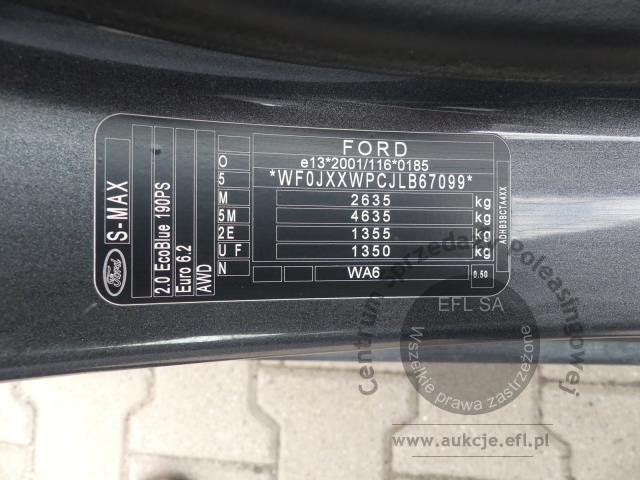 22 - FORD S-MAX 2.0 ECOBLUE AWD 2020r.