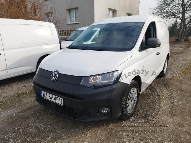 1 - Volkswagen Caddy Cargo 2.0 TDI 2022r. WZ564FU  UWAGA!! Pojazd znajduje się w lokalizacji: Janki, Al. Krakowska 52, 05-090 Janki