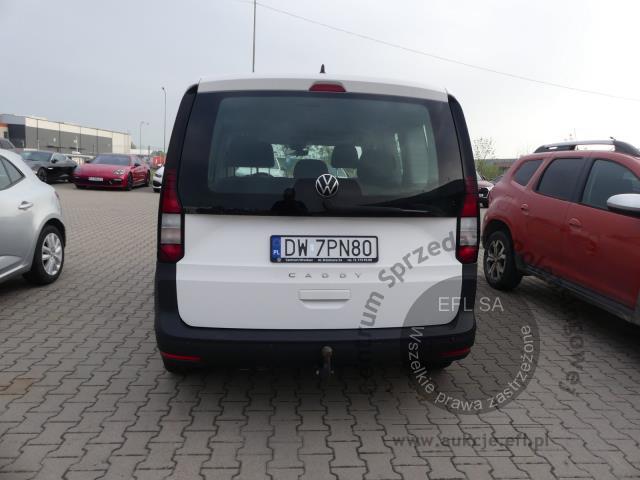 6 - Volkswagen Caddy 2.0 TDI Kombi 2021r. DW7PN80 Magnice