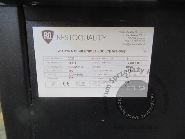 7 - Witryna cukiernicza Dolce Visione 700 - 2szt 2023r.