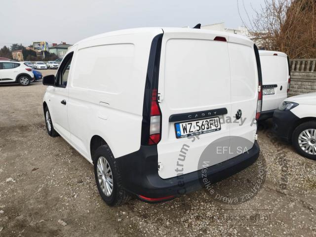 4 - Volkswagen Caddy Cargo 2.0 TDI 2022r. WZ563FU UWAGA!! Pojazd znajduje się w lokalizacji: Janki, Al. Krakowska 52, 05-090 Janki