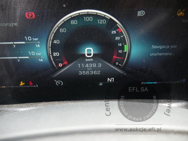 9 - MERCEDES - BENZ ACTROS L 1845 BLUETEC 6 4X2 2022r.